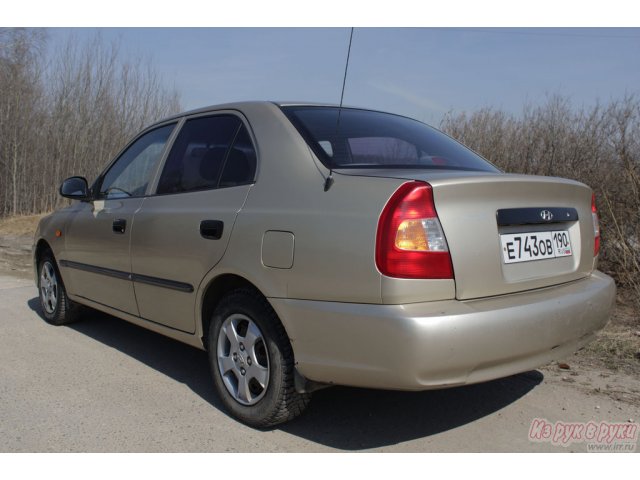 Hyundai Accent,  седан,  2004 г. в.,  пробег:  94000 км.,  механическая в городе Павловский Посад, фото 3, Hyundai