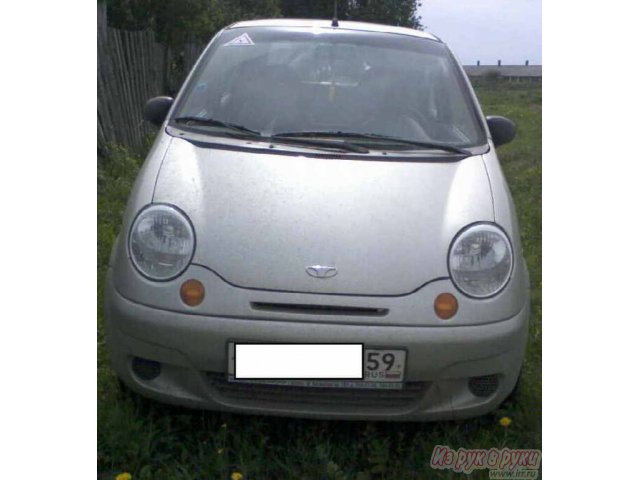 Daewoo Matiz,  хэтчбек,  2007 г. в.,  пробег:  64000 км.,  механическая,  0.8 л в городе Пермь, фото 1, стоимость: 165 000 руб.