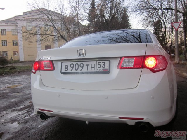 Honda Accord,  седан,  2009 г. в.,  пробег:  83000 км.,  автоматическая,  2.4 л в городе Санкт-Петербург, фото 4, стоимость: 780 000 руб.