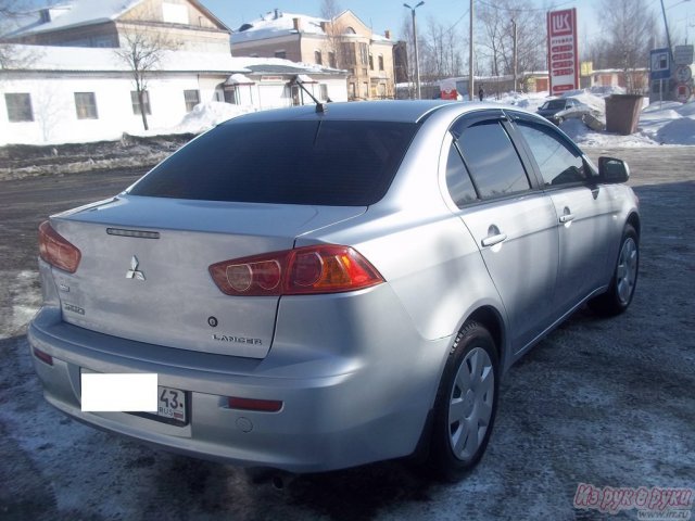 Mitsubishi Lancer,  седан,  2008 г. в.,  пробег:  63000 км.,  механическая,  1.5 л в городе Киров, фото 2, Калужская область