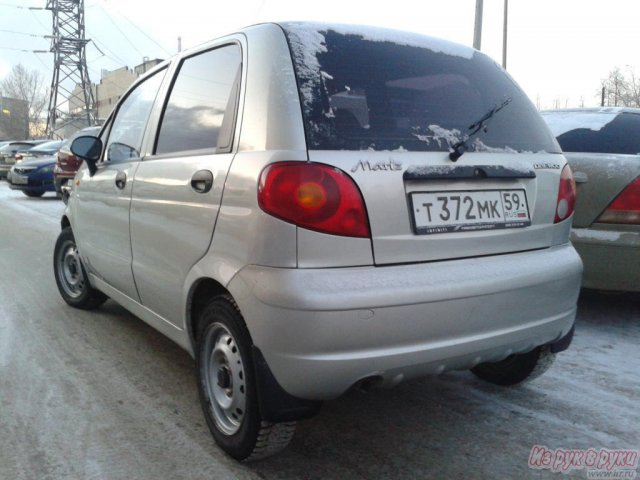 Daewoo Matiz,  хэтчбек,  2007 г. в.,  пробег:  93000 км.,  механическая,  0.8 л в городе Пермь, фото 1, стоимость: 149 000 руб.