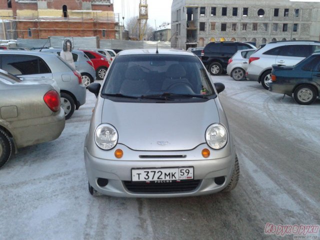 Daewoo Matiz,  хэтчбек,  2007 г. в.,  пробег:  93000 км.,  механическая,  0.8 л в городе Пермь, фото 3, Пермский край