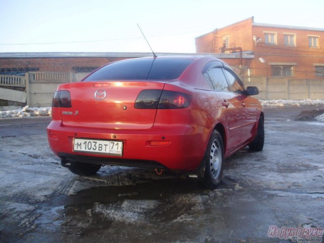 Mazda 3,  седан,  2006 г. в.,  пробег:  87000 км.,  механическая,  1,6 л в городе Тула, фото 3, Mazda