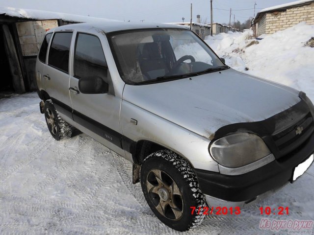 Chevrolet Niva,  внедорожник,  2003 г. в.,  пробег:  65000 км.,  механическая,  1.7 л в городе Сергач, фото 3, Нижегородская область