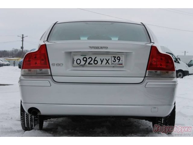 Volvo S60,  седан,  2007 г. в.,  пробег:  82147 км.,  автоматическая,  2.4 л в городе Калининград, фото 10, Volvo