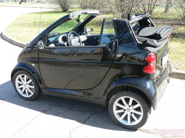 Smart Fortwo,  кабриолет,  2004 г. в.,  пробег:  112000 км.,  автоматическая,  0.7 л в городе Москва, фото 2, Московская область