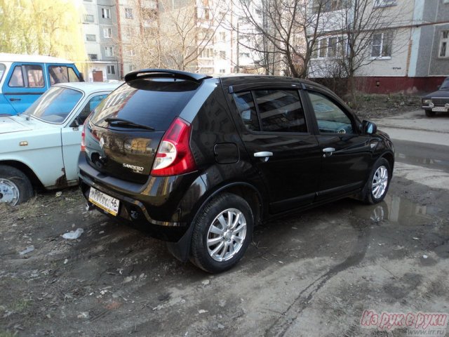 Renault Sandero,  хэтчбек,  2010 г. в.,  пробег:  20500 км.,  механическая,  1.6 л в городе Курск, фото 5, Renault