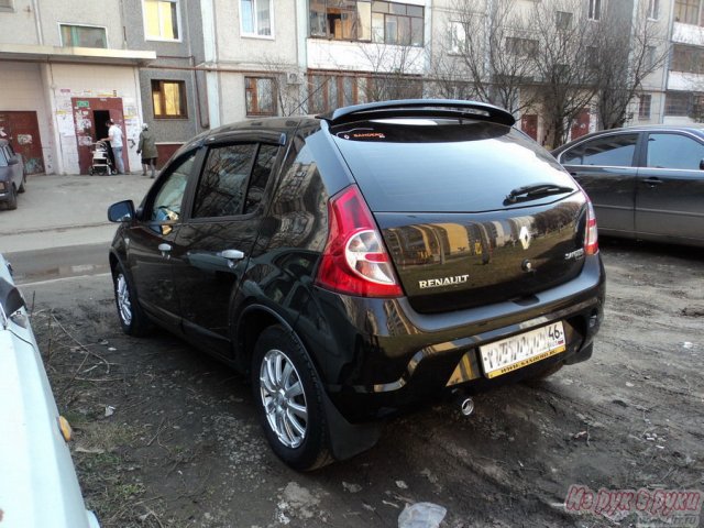 Renault Sandero,  хэтчбек,  2010 г. в.,  пробег:  20500 км.,  механическая,  1.6 л в городе Курск, фото 6, Курская область