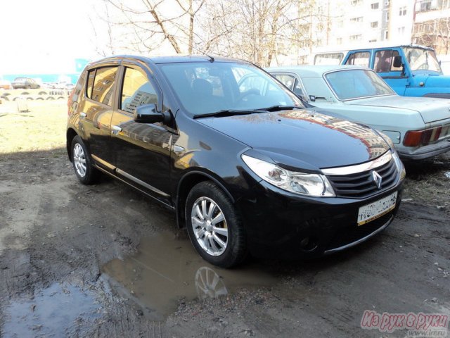 Renault Sandero,  хэтчбек,  2010 г. в.,  пробег:  20500 км.,  механическая,  1.6 л в городе Курск, фото 7, стоимость: 399 000 руб.