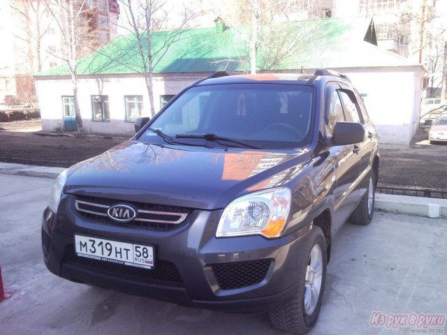 KIA Sportage,  внедорожник,  2008 г. в.,  пробег:  79450 км.,  механическая,  2 л в городе Пенза, фото 4, KIA