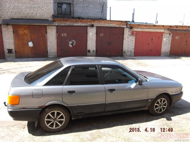 Audi 80,  седан,  1990 г. в.,  пробег:  232500 км.,  механическая,  1.8 л в городе Воронеж, фото 1, Audi