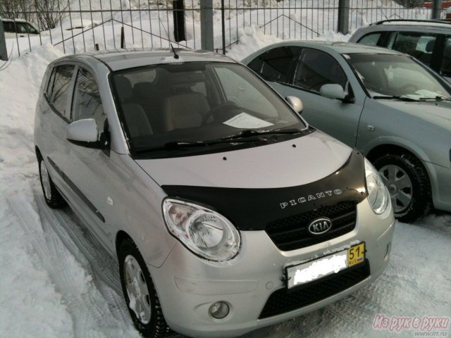 KIA Picanto,  хэтчбек,  2009 г. в.,  пробег:  60000 км.,  механическая,  1.1 л в городе Мурманск, фото 3, KIA