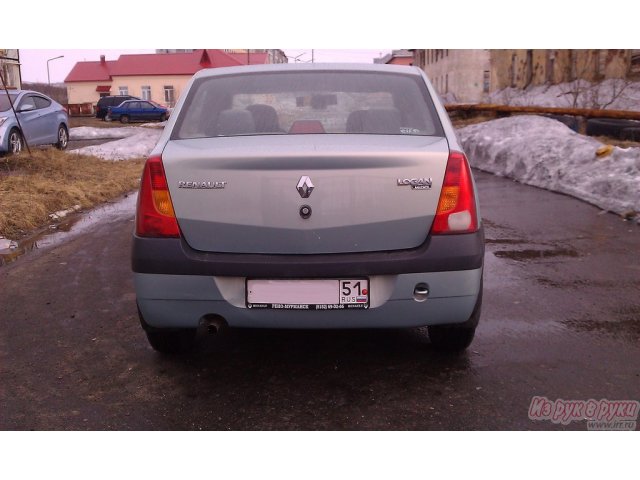 Renault Logan,  седан,  2009 г. в.,  пробег:  94000 км.,  механическая,  1.6 л в городе Североморск, фото 1, стоимость: 299 000 руб.