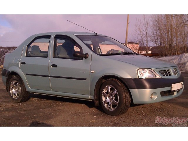 Renault Logan,  седан,  2009 г. в.,  пробег:  94000 км.,  механическая,  1.6 л в городе Североморск, фото 2, Renault