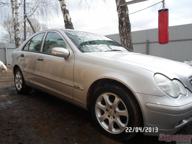 Mercedes C 180,  седан,  2002 г. в.,  пробег:  117000 км.,  автоматическая,  1.8 л в городе Углич, фото 1, стоимость: 155 000 руб.