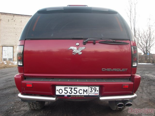 Chevrolet Blazer,  внедорожник,  1997 г. в.,  пробег:  190000 км.,  автоматическая,  4.3 л в городе Калининград, фото 5, Калининградская область