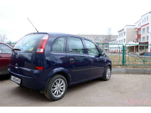 Opel Meriva,  минивэн,  2004 г. в.,  пробег:  116500 км.,  механическая,  1.6 л в городе Валдай, фото 3, Новгородская область