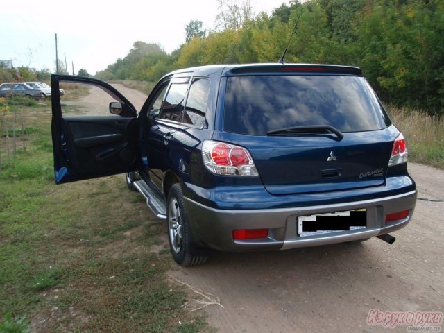 Mitsubishi Outlander,  универсал,  2003 г. в.,  пробег:  180000 км.,  механическая,  2.0 л в городе Пермь, фото 5, Пермский край