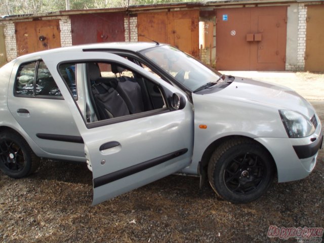 Renault Symbol,  седан,  2004 г. в.,  пробег:  98000 км.,  механическая,  1.4 л в городе Дзержинск, фото 4, Renault