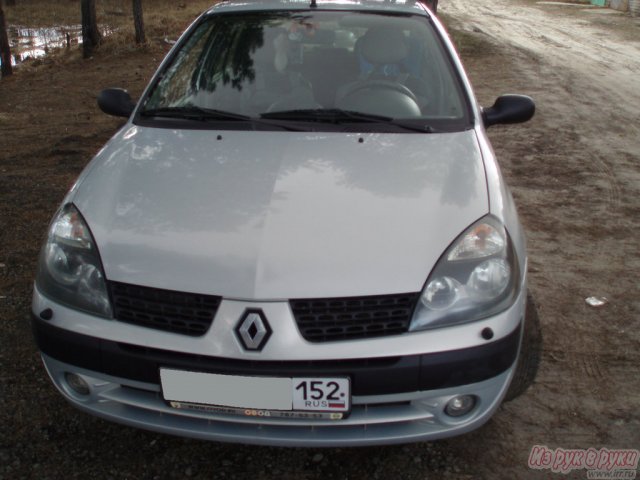 Renault Symbol,  седан,  2004 г. в.,  пробег:  98000 км.,  механическая,  1.4 л в городе Дзержинск, фото 7, Renault