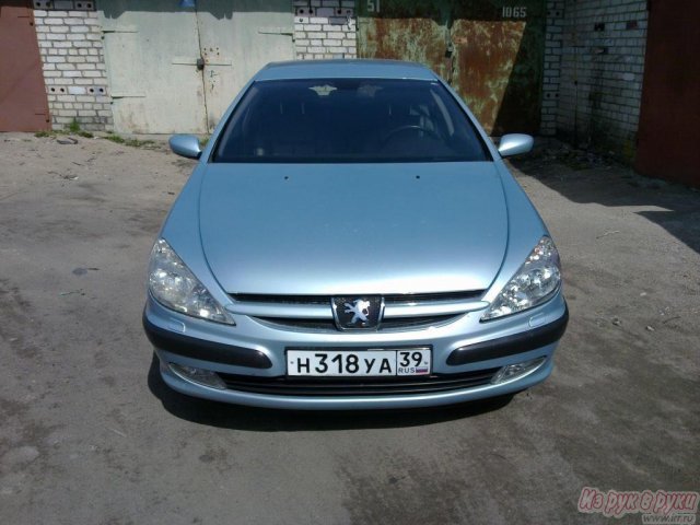 Peugeot 607,  седан,  2001 г. в.,  пробег:  220000 км.,  механическая,  2.2 л в городе Советск, фото 5, Peugeot