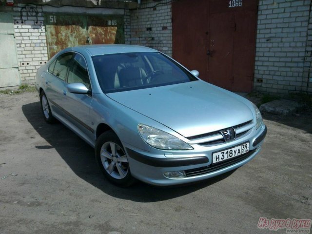 Peugeot 607,  седан,  2001 г. в.,  пробег:  220000 км.,  механическая,  2.2 л в городе Советск, фото 6, Калининградская область