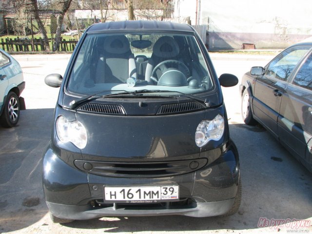 Smart Fortwo,  хэтчбек,  2003 г. в.,  пробег:  105000 км.,  роботизированная,  0.6 л в городе Калининград, фото 1, Smart