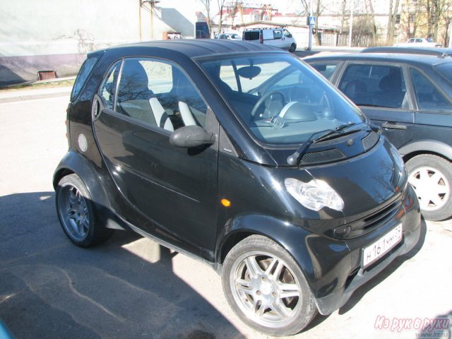 Smart Fortwo,  хэтчбек,  2003 г. в.,  пробег:  105000 км.,  роботизированная,  0.6 л в городе Калининград, фото 2, Калининградская область