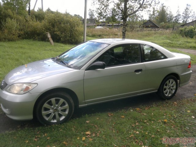 Honda Civic,  купе,  2005 г. в.,  пробег:  127000 км.,  автоматическая,  1.7 л в городе Великий Новгород, фото 4, стоимость: 320 000 руб.