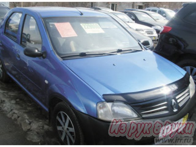 Renault Logan,  седан,  2007 г. в.,  механическая,  1.6 л в городе Тула, фото 1, стоимость: 229 000 руб.