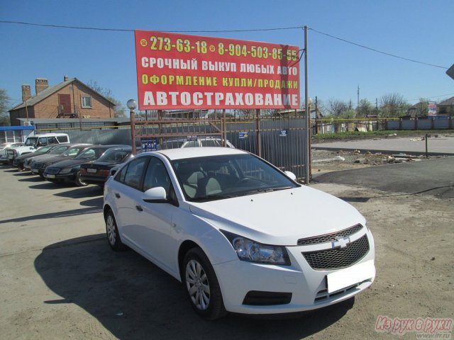 Chevrolet Cruze,  седан,  2011 г. в.,  пробег:  60000 км.,  механическая,  1600 л в городе Ростов-на-Дону, фото 3, стоимость: 515 000 руб.