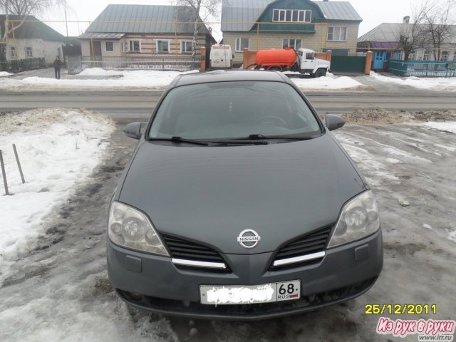 Nissan Primera,  седан,  2006 г. в.,  пробег:  96000 км.,  механическая,  1.6 л в городе Липецк, фото 2, Nissan