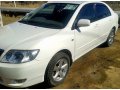 Тойоту-Короллу 2005 г.,  УМ,  б/п,  1.5,  4WD,  аукцион 4б.,  полн.  пошлина,  цв.  белый,  супер салон,  ТВ,  DVD все показывает,  литье нового образца.. . в городе Якутск, фото 1, Республика Саха