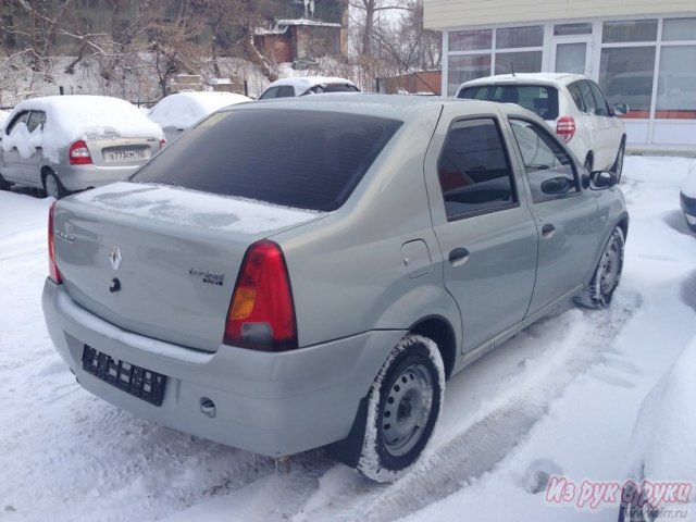 Renault Logan,  седан,  2008 г. в.,  пробег:  74000 км.,  механическая,  1.4 л в городе Уфа, фото 4, стоимость: 212 000 руб.