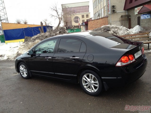 Honda Civic4D,  седан,  2010 г. в.,  пробег:  75000 км.,  автоматическая в городе Оренбург, фото 2, Honda