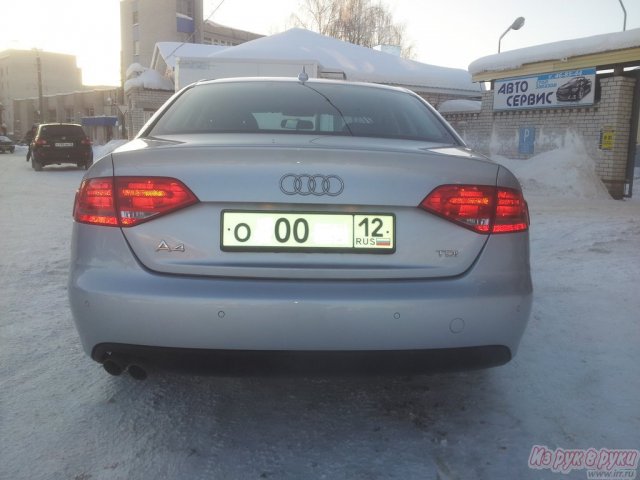 Audi A4,  седан,  2009 г. в.,  пробег:  95500 км.,  автоматическая,  2.0 л в городе Йошкар-Ола, фото 5, Марий Эл
