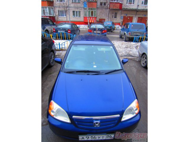 Honda Civic,  седан,  2001 г. в.,  пробег:  230000 км.,  вариатор,  1.5 л в городе Сургут, фото 2, Honda