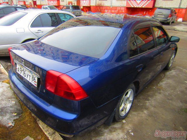 Honda Civic,  седан,  2001 г. в.,  пробег:  230000 км.,  вариатор,  1.5 л в городе Сургут, фото 3, Ханты-Мансийский автономный округ