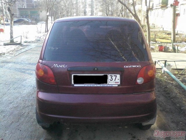 Daewoo Matiz,  хэтчбек,  2004 г. в.,  пробег:  82000 км.,  механическая,  0.8 л в городе Иваново, фото 3, Ивановская область