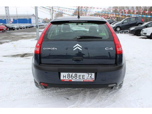 Citroen C4 2009г.  механика 1587см.  куб в городе Тюмень, фото 4, Citroen