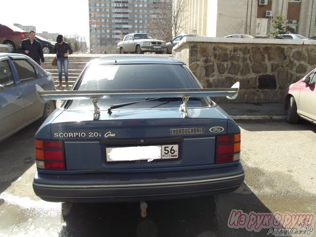 Ford Scorpio,  хэтчбек,  1986 г. в.,  механическая,  2.0 л в городе Оренбург, фото 1, стоимость: 68 руб.