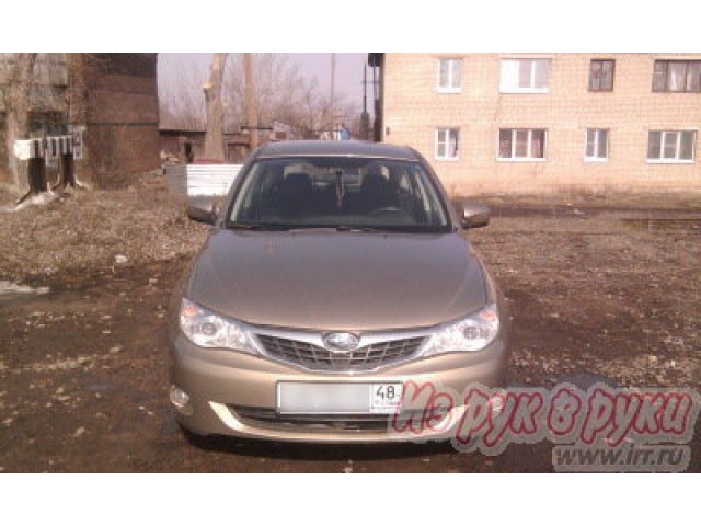 Subaru Impreza,  хэтчбек,  2007 г. в.,  пробег:  107000 км.,  автоматическая,  1.5 л в городе Грязи, фото 4, стоимость: 470 000 руб.