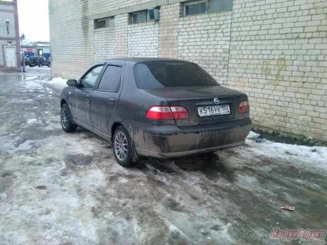 Fiat Albea,  седан,  2008 г. в.,  пробег:  62000 км.,  механическая,  1.4 л в городе Нижний Новгород, фото 4, Нижегородская область