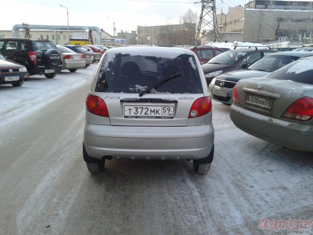 Daewoo Matiz,  хэтчбек,  2007 г. в.,  пробег:  92000 км.,  механическая,  0.8 л в городе Чернушка, фото 2, Daewoo