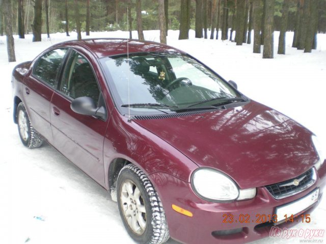 Chrysler Neon,  седан,  2002 г. в.,  пробег:  144000 км.,  автоматическая,  1.9 л в городе Тверь, фото 1, стоимость: 240 000 руб.