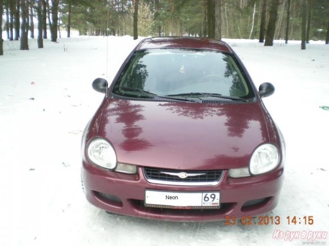 Chrysler Neon,  седан,  2002 г. в.,  пробег:  144000 км.,  автоматическая,  1.9 л в городе Тверь, фото 4, стоимость: 240 000 руб.