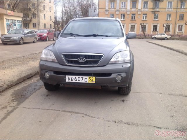 KIA Sorento,  внедорожник,  2005 г. в.,  пробег:  190000 км.,  механическая,  2.5 л в городе Саров, фото 6, KIA