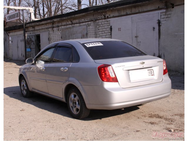 Chevrolet Lacetti,  седан,  2007 г. в.,  пробег:  89000 км.,  механическая,  1.6 л в городе Липецк, фото 4, стоимость: 340 000 руб.