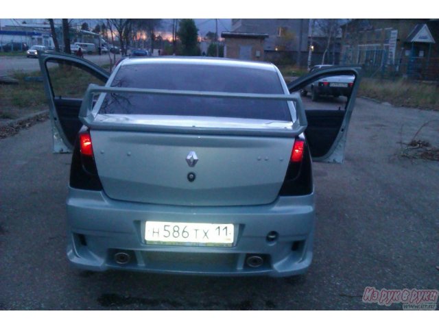 Renault Logan,  седан,  2007 г. в.,  пробег:  65000 км.,  механическая,  1.4 л в городе Сыктывкар, фото 1, Коми