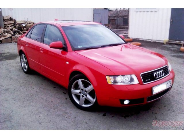 Audi A4,  седан,  2004 г. в.,  пробег:  135000 км.,  автоматическая,  1.8 л в городе Челябинск, фото 4, Audi